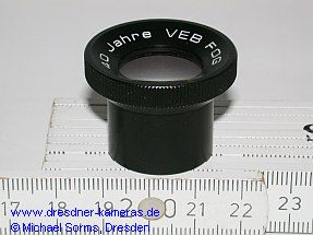 Werbeoptik 40 Jahre VEB FOG (Feinoptisches Werk G�rlitz)