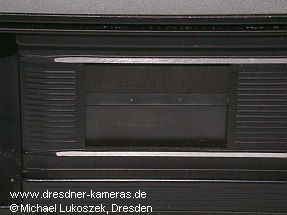 Schlitzverschluss der Pentacon super, eine Kombination aus Tuchvorhang und Metallvorhang