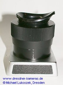 Pentacon six Lupensucher-Aufsatz