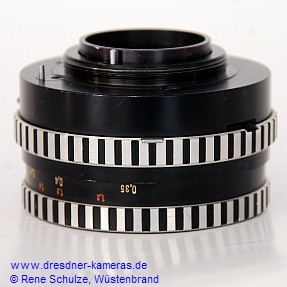 Tessar 2,8/50 mit Automatikstift f�r Pentacon super 