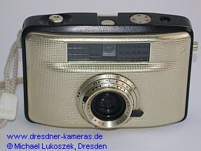 Penti II, Ausf�hrung mit goldfarbenem Geh�use und schwarzem Rahmen