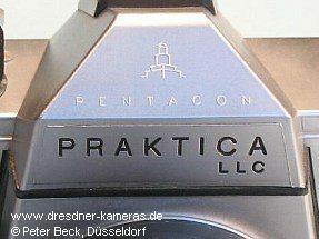 Praktica LLC, weltweit erstmals elektrische �bertragung des Blendenwertes und TTL-Messung  bei Offenblende