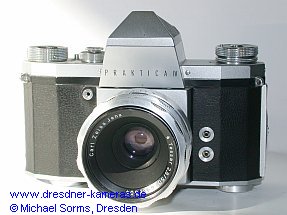 Praktica IV - Modell 1960 mit schwenkbarem R�ckspulknopf