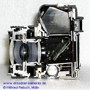 Praktica B100 Querschnitt