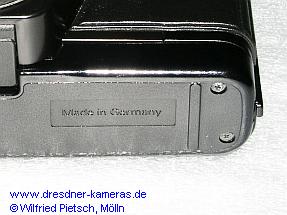 Praktica BMS (Produktion 1992, #2112922) "Made in Germany"