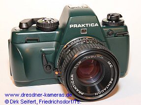 Praktica BX 20 S in der gr�nen Ausf�hrung f�r Foto Greiss Leverkusen (ohne Bezeichnung �BX 20 S�)