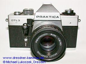 Praktica DTL 3 mit Pentacon auto 1,8/50