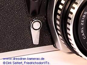 Praktica LTL - Version mit sehr seltenem fl�gelf�rmigen Vorlaufwerkhebel
