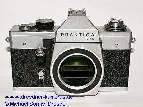 Praktica LTL (Chromversion mit Vorlaufwerk)