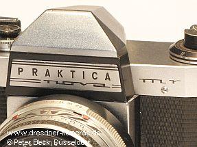 Praktica nova mr (mr = Bildfeldlinse mit Messraster nach Joseph Dahl)