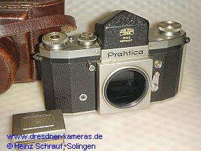 Praktica-Service-Variante (Einbau Wechselsucher, Vorlaufwerk, Blitzbuchse)