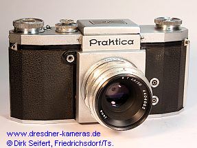 Praktica mit nachger�steter Blitzsynchronisation