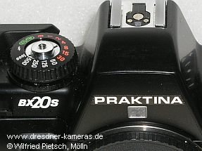 Praktina BX 20 S (Praktica BX 20 S) #0800874 � Demonstrationsmodell des Kamerawerk Noble GmbH mit Bezeichnung Praktina