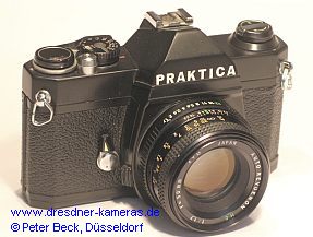 �Praktica� auf der Basis einer Pentax K1000 - hier muss wohl jemand ein besonderer Praktica Liebhaber gewesen zu sein, dass er auf diese seltsame Umbau-Idee kam
