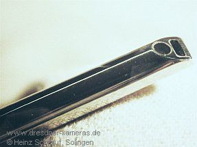 MLW-Endoskopschaft mit 2 Kan�len (Kanal 1 f�r Bildinformation, Kanal 2 f�r Blitzeinleitung)