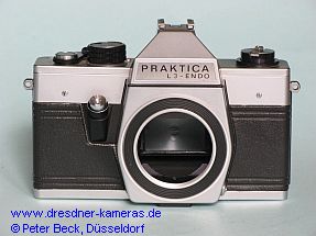 Praktica L 3-Endo #562802 mit silbernem Schild(4. Praktica-Generation)