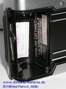 Praktica B 200 mit warranty-sticker Cattaneo