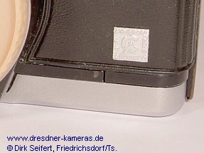 Praktica B 200 chrome with embossed label Cattaneo