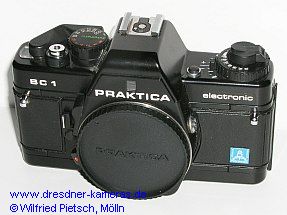 Praktica BC 1 (2nd version)  with label Pentacon Italia