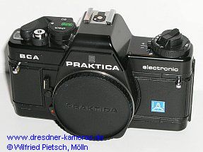 Praktica BCA with label Pentacon Italia