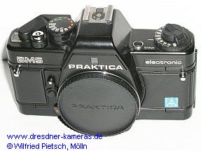 Praktica BMS with label Pentacon Italia