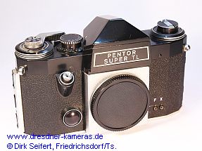 Pentor super TL with black body-cap (Praktica super TL)