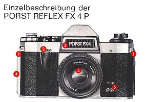 Manual of Porst Reflex FX 4 P