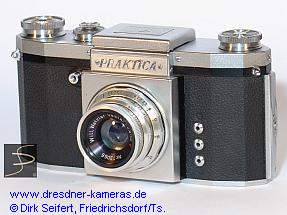 Praktica (Praktica FX, with Praktica-label, font italic)