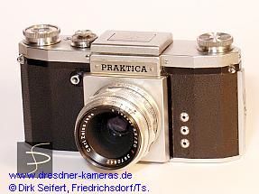 Praktica (Praktica FX, with Praktica-label, font straight)