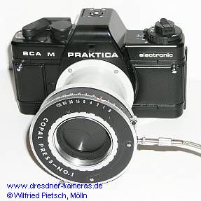 Praktica BCA M mit japanischem Copal-Press-Zentralverschluss 