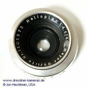 Meyer Helioplan 1:4,5/40mm Nr. 1101375