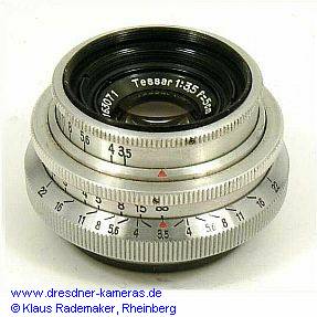Carl Zeiss Jena Tessar 1:3,5 f=5cm