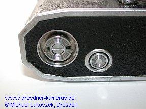 Kuppelstelle am Kameraboden f�r Aufzugsger�te