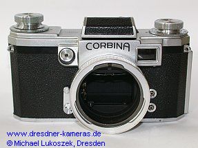 Corbina #54182 mit interner Springblendenausl�sung (Praktina-FX-Exportversion f�r den US-Markt)