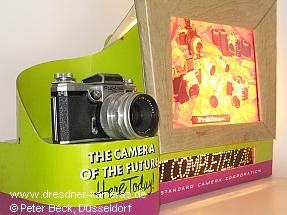 Schaufenster-Werbung der 50er Jahre aus den USA