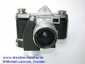 Praktina FX #71130 mit Flektogon 2,8/35 und Federmotor #07915