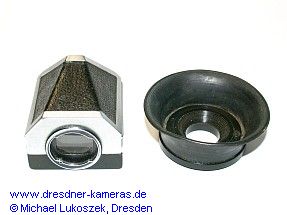 Prismeneinsatz mit Anschluss f�r Augenmuschel