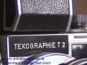 Praktina IIa mit Namensschild Texographie T2