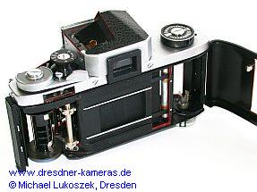 Exakta VX500 ohne Seriennummer - Schnittmodell 6