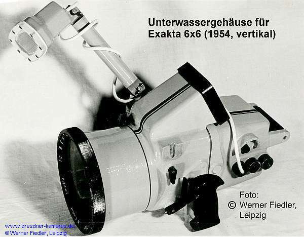 Eigenbau-Unterwassergeh�use f�r die vertikale Exakta 66